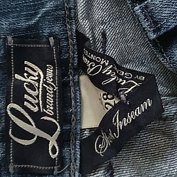 LUCKY BRAND Blue Jeans 👖Sz 6 28  💙 - Picture 6 of 8